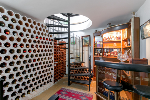 Charming wine cellar