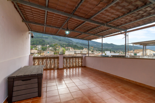 Large roof terrace