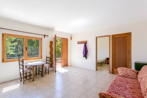 Bright and spacious living area