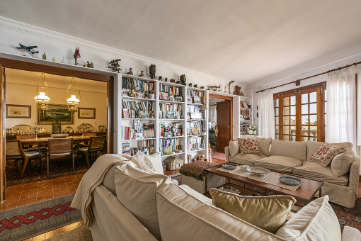 View to the dining area