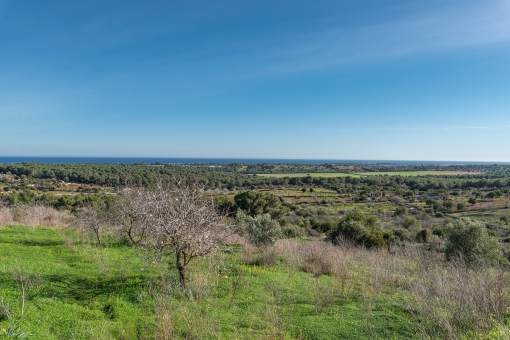 Wonderful sweeping views to the sea and the coast