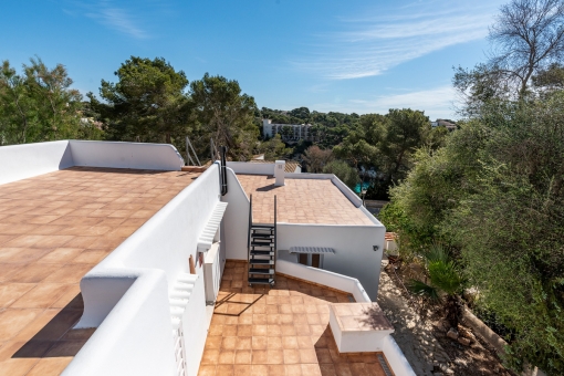 Various roof terrace