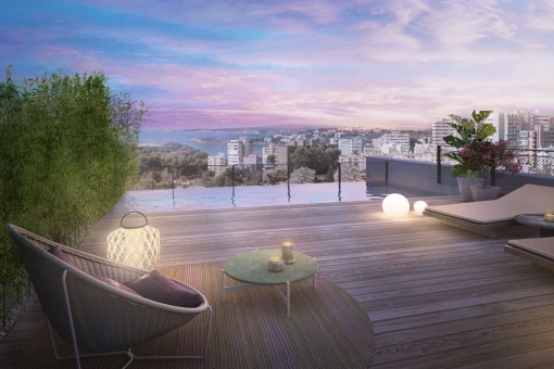 Iconic newly built apartment complex in Palma
