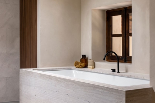 Noble design of the bathroom