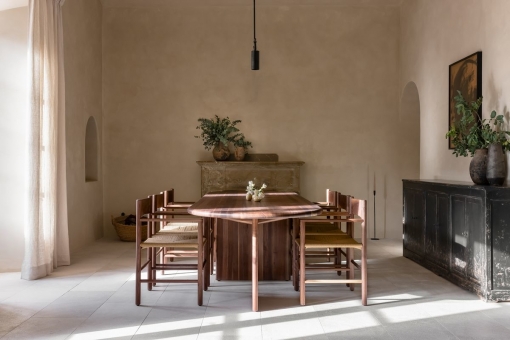 Inviting dining area