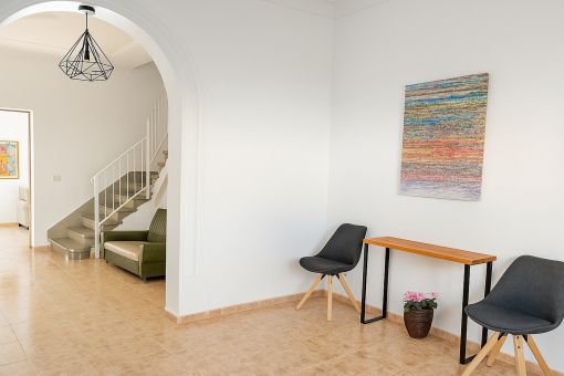 Zona de entrada modernizada