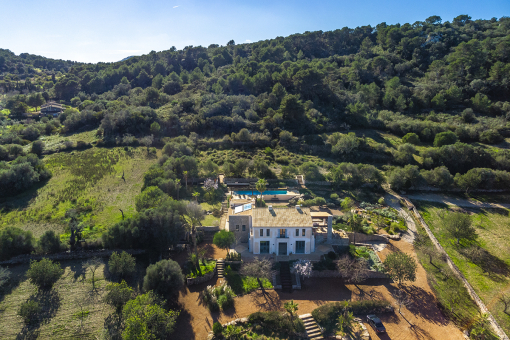 Vista exterior de la finca