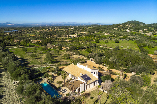 Vista exterior de la finca