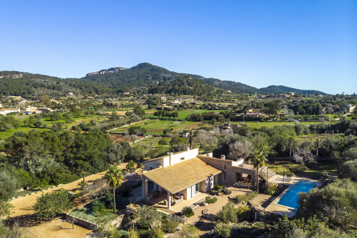 Vista exterior de la finca