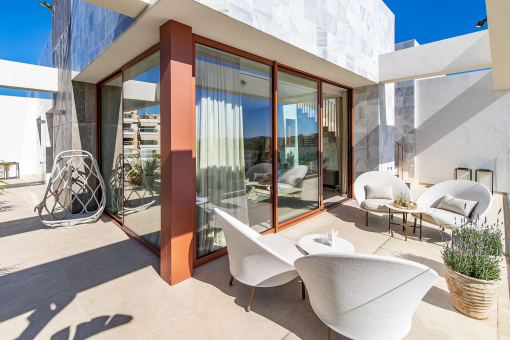 Terrace on the living level
