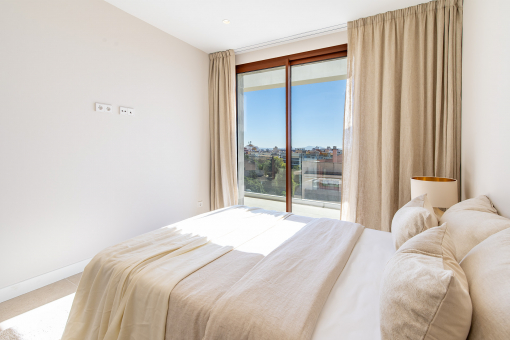 One of 3 bedrooms