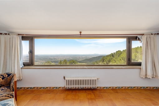 Large panoramic windows