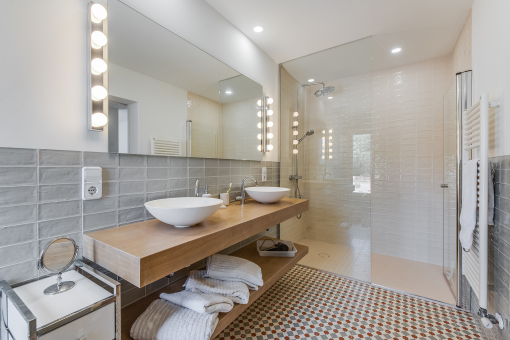 Bathroom with shower