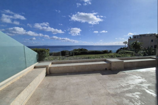 Terrace with seaview