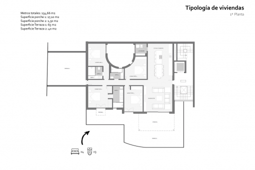 Floorplan groundfloor