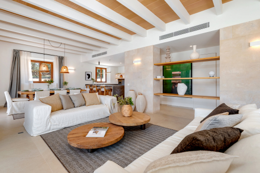 Offener Wohn-und Essbereich