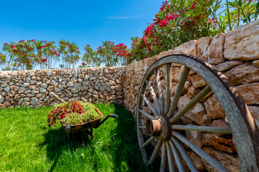 Natural stone walls