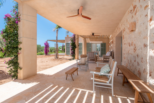 Covered Terrace