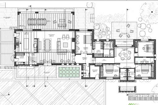 Plano de la casa principal