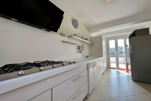 Kitchen with terrace access