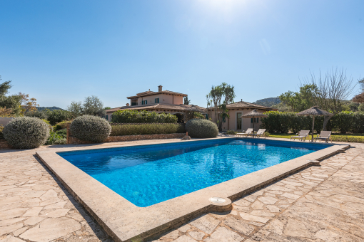 Pool oasis for summer days