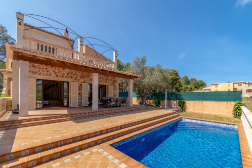 Wonderful villa with pool in Cala Mesquida