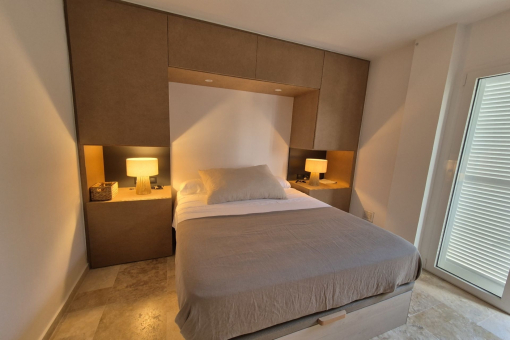 One of 3 bedrooms