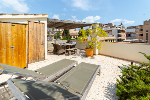 Fantastic roof terrace in the heart of Palma