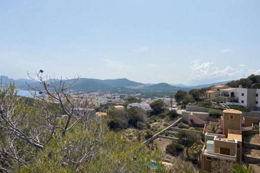Construction plot with a view in Capdepera
