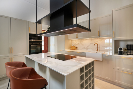 Modern kitchen with island
