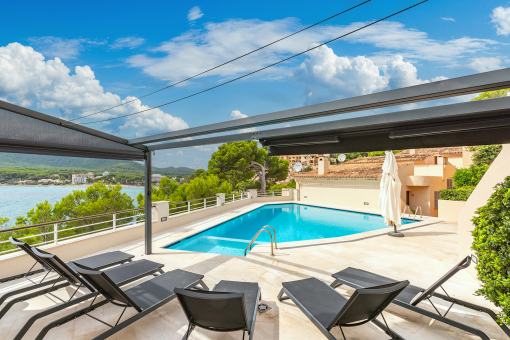 Pool and terrace area