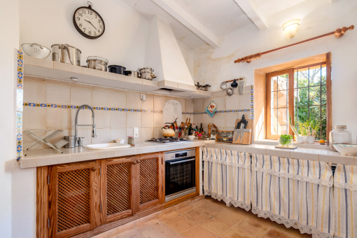 Authentic country house kitchen