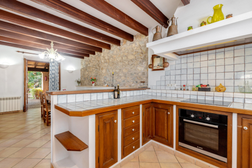 Fully equipped kitchen