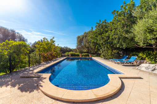 Mediterran pool area