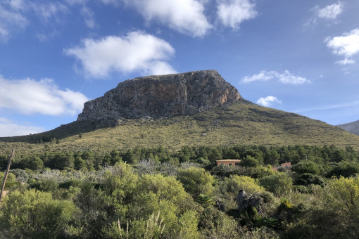 Aussicht auf den Mont Ferrutx