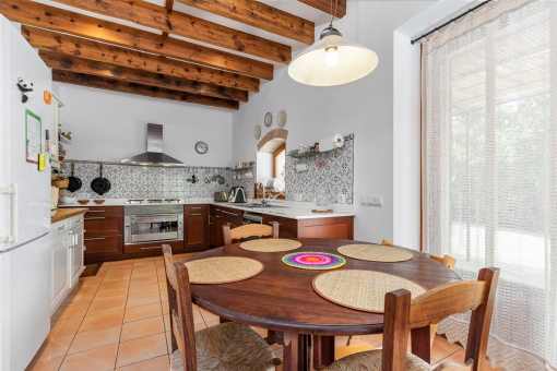 Moderne Küche im Landhausstil