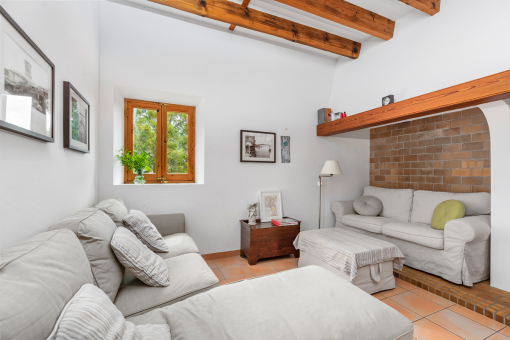 Gemütliches Wohnzimmer in der Küche