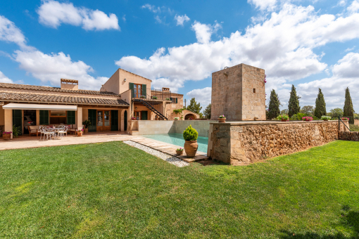 Charmantes Landgut in idyllischer Lage mit Pool und Fußbodenheizung bei Campos