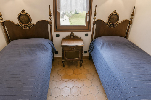Sleeping area of the guest house