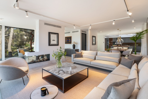 Open living area