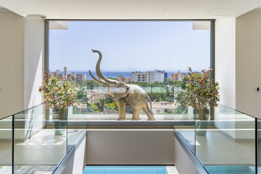 View from main floor