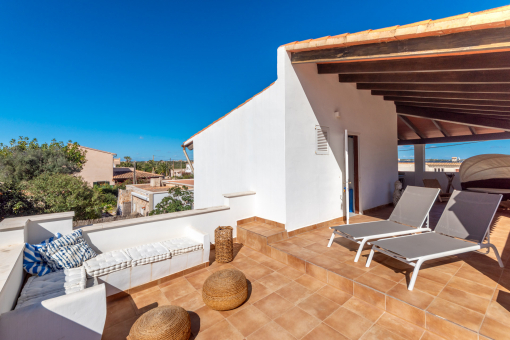 Dachterrasse mit Weitblick