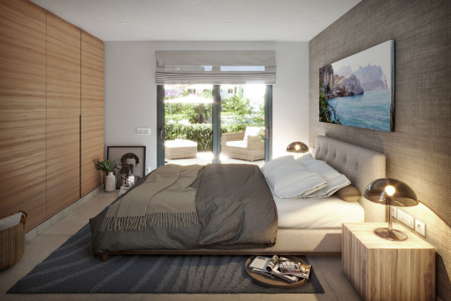 Cozy bedrooms