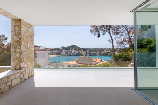 Terrasse mit Meerblick