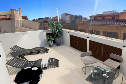 Roof terrace