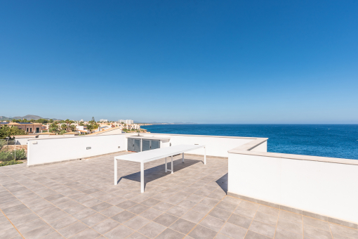 Large roof terrace