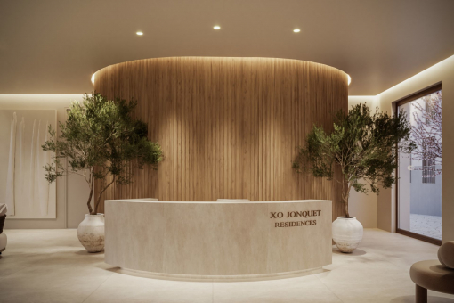 Reception entrance area