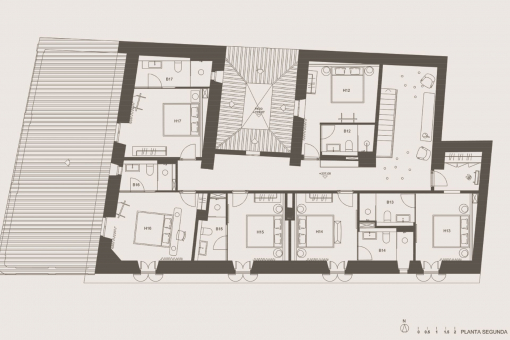 Grundriss 2. Etage