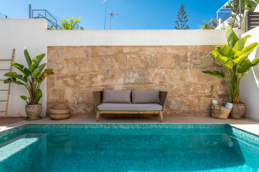 Modernes Erdgeschoss-Apartment mit großzügiger Terrasse und privatem Pool, in Son Espanyolet