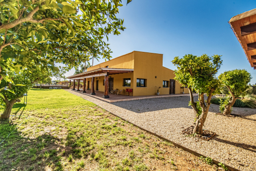 View to the property